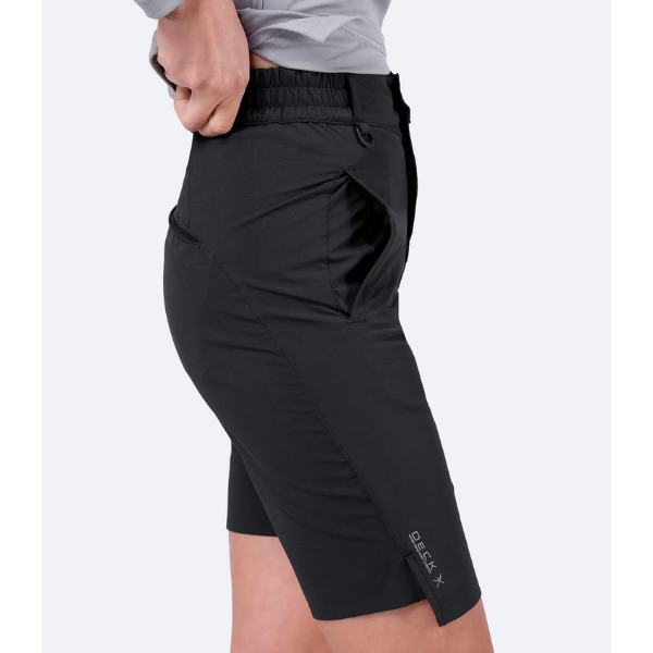 Zhik Performance Stretch Fast Dry Deck Shorts - Womens - Anthracite - M - Image 2