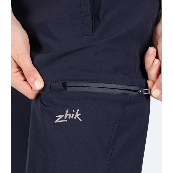 Zhik Performance Stretch Fast Dry Deck Shorts - Womens - Navy Blue - XL - Image 4