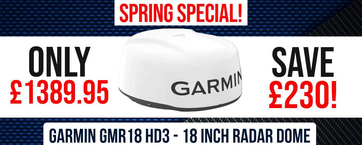 Garmin GPSMAP 943xsv with GMR 18 HD3 Radome