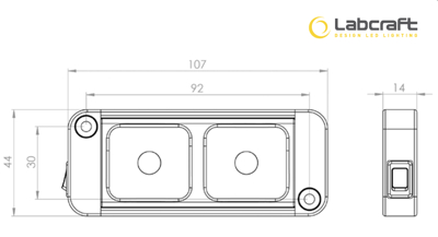 Labcraft Novalux dimensions